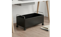 Space Saving Under Desk Organizer Versatile Under Desk Storage Cart Large Capacity Schoolbag Storage Rack Sturdy for Students, Classroom, Office, Dorm Room