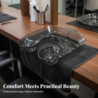 Perm Solution Shoulder Basin Large Size Hair Coloring Shoulder Support Ergonomic Arrange Hair Coloring Neck Tray for Hairstylists, Stylists