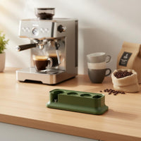 Espresso Tamping Station Multifunctional Portafilter Holder Stand Coffee Tamper Station Non-Slip Base Coffee Professional Tool