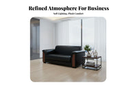 Sofa and Coffee Table Set Modern Design Lounge Furniture Minimalist design Seating Group for Business Owners, Homeowners, Reception Area, Living Room