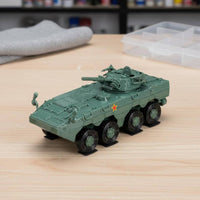 1:72 Scale Soldier Fighting Vehicle Movable Parts Chinese Armed Forces Vehicle Model Glue-No-Glue Assembly Armored Vehicle Model