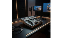 Digital Audio Mixer Slanted Tabletop Mixer Simple Stereo for Podcasters