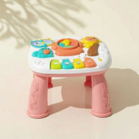 Multifunction Activity Table with Piano Keys Interactive Toy Table with Piano Keys Educational Sensory for Playroom