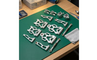 1/16 RC Car Upgrade Kit 1:16 Scale RC Steering Cup Replacement Chassis Support Arms for Hobbyists