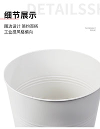 雨伞桶北欧收纳桶创意雨伞架雨伞收纳架框家用伞架省空间简约 奶油白