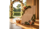 Wedding Welcome Sign Flower Decor Reusable Floral Swag Flexible for Banquet