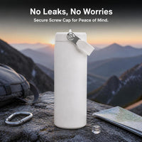 Large Capacity Stainless Steel Insulated Water Bottle with Handle, Double-Wall Vacuum Sport Flask