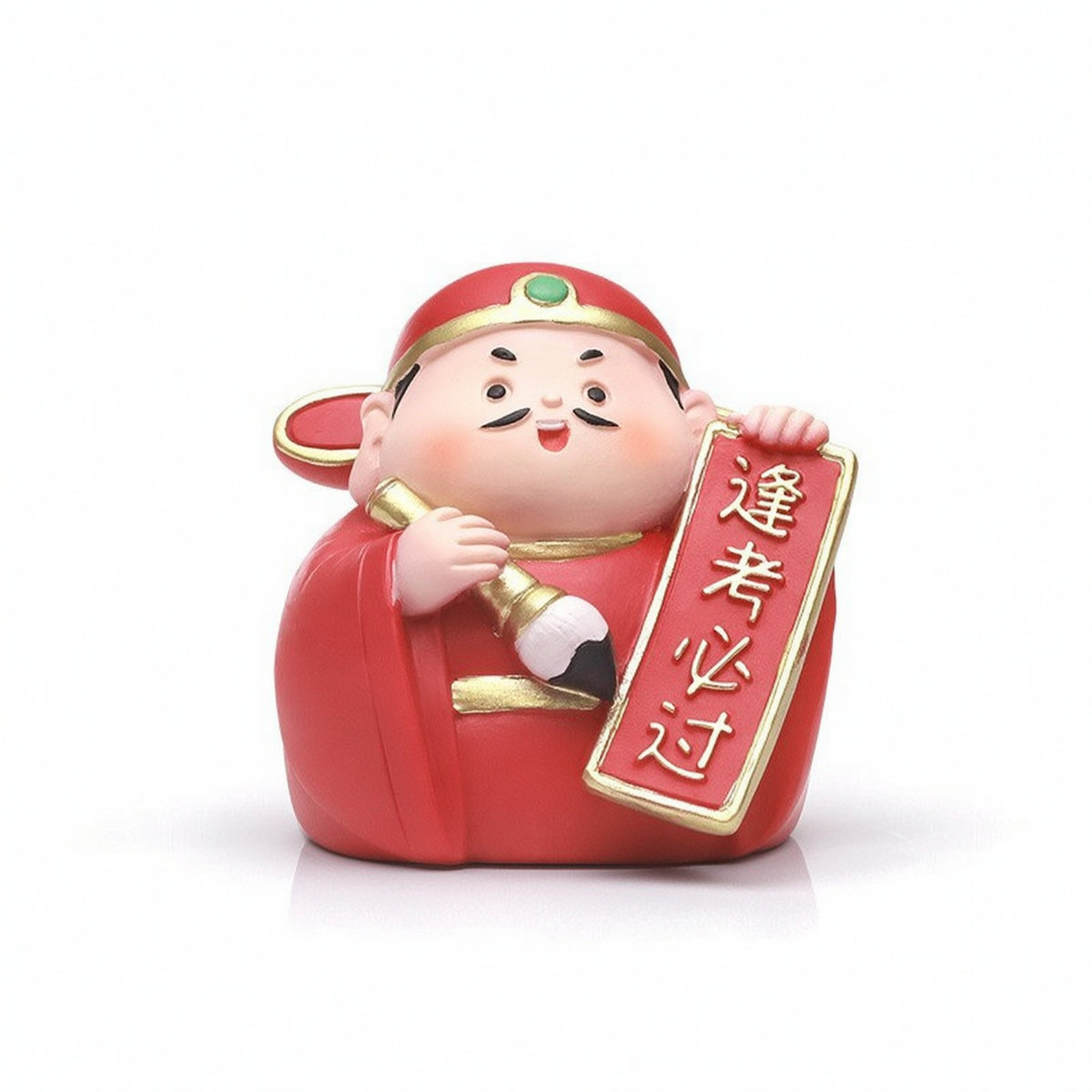 Scholar Figurine Cute Desk Ornament Miniature for Students