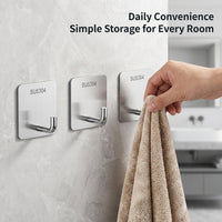 Kitchen and Washroom Wall Hook for Home Organization, Heavy Duty Coat and Key Hook for Homeowner, Towel Hook for Student, Shower Use