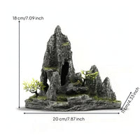 Aquarium Landscape Ornament Eco-Friendly Chinese Style Aquarium Ornament Resin Decoration Non Fish Tank Decor