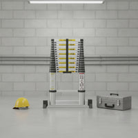Telescopic Ladder Aluminum Ladder Adjustable for Home, Outdoor, Construction