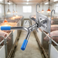 Single-Person Pig Castration Frame Handheld Castration Frame Welded Tool Long-Lasting for Farmers