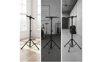 Snare Drum Stand Stable Snare Stand Non-Slip Drum Holder with Tripod Base for Home Rehearsals