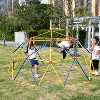 Kids Climbing Dome Holds Dome Climbing Frame Red Joints Playground Equipment for Backyard