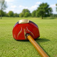 Carbon Fiber Putter, Regular Flex Putter for Amateur Golfer, 85cm Maple Head Junior Park Club