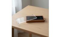 Double Coin Display Case Wood Finish Double Coin Presentation Box Visible Window
