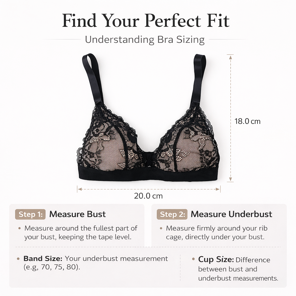 Backless Bra for Women with Deep V Plunge and Low Back Design, Full Coverage Triangle Cup for Evening Wear and Dress, Large Support
