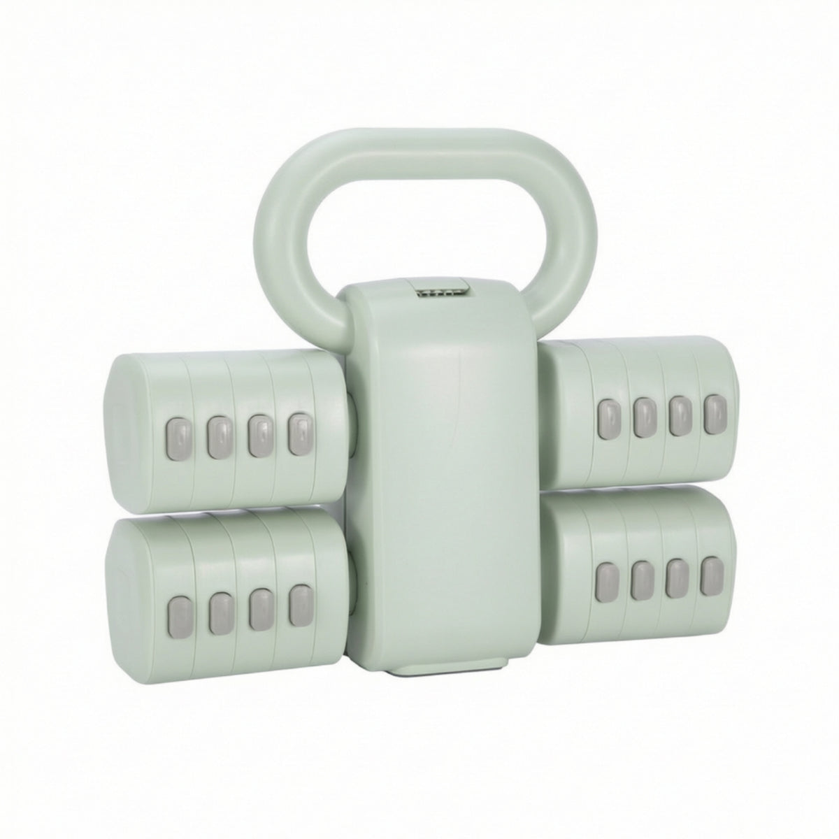Adjustable Dumbbell Compact Handheld Fitness Weight with Removable Blocks Detachable Dumbbells for Home Workouts