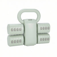 Adjustable Dumbbell Compact Handheld Fitness Weight with Removable Blocks Detachable Dumbbells for Home Workouts