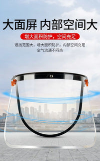PVC Protective Face Shield for Helmet