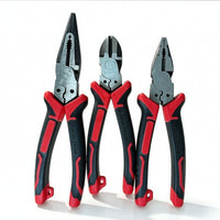 3 Pieces Pliers Assortment Precision Pliers Set Hand Tools Versatile Long-Lasting for DIYers, Home Repairs, Workshop