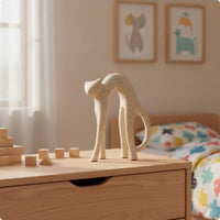 Animal Figurine Sculptural Abstract Sculpture Minimalist Creature Sculpture for Art Lovers