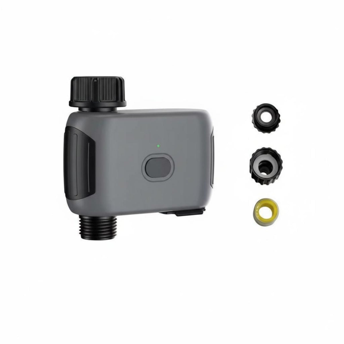 Net-Unrestricted Preconfigured Run Smart Irrigation Controller Leak-Resistant Design WiFi Smart Water Valve 150-Day Battery Life for Lawn