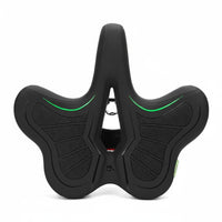 Ergonomic Bike Seat Shock Absorbing Wide Cycle Saddle Non-Slip Surface Split Bike Cushion for Mountain Biking