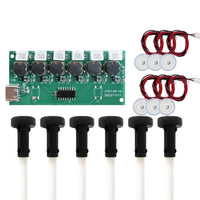 Direct Atomization Six-Jet Humidifier Module Push Button USB Humidifier Board Atomizer Control PCB