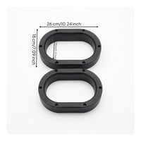 Heavy Duty Glove Port Rings Rigid Hardware Molded for DIYers, Dust Enclosures