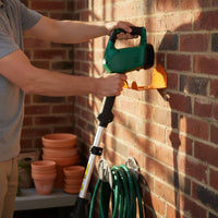 2 Pieces Wall Mount Tool Wall-Mounted Storage Saving Organizer Tool Hook for Garage