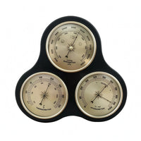 Pressure Meter Thermometer Hygrometer Decorative Wall Hanging Climate Display Easy to Clean Analog Gauge Plaque