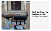 Soft and Comfortable Electric Bike Rear Seat Universal Fit Electric Bike Back Seat Shock Resistance for Children, Adults, Commuting, Outdoor