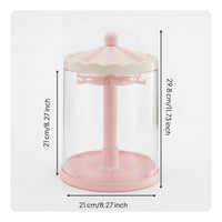 Stuffed Figure Display Case Transparent Accessory Hanger Stand Figure Display Case Compact Showcase Unique Design for Collectors