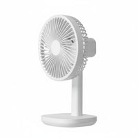 Automatic Oscillation USB Desktop Fan Brushless Engine USB Desk Fan Multi-Speed Control for Students, Office Workers, Dorm Room, Bedroom