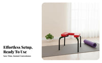 Thick Padded Cushion Mind-Body Practice Headstand Bench Sturdy & Stable Headstand Bench Ergonomic Design Mind-Body Practice Inversion Chair Easy Assembly for Office Workers, Home, Gym