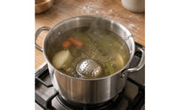Hanging Loop Stainless Steel Seasoning Ball Polished Silver Perforated Seasoning Infuser Chain Hook Tea Infuser Ball Easy to Clean for Cooking, Steeping