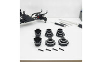 Rear Axle Cup with Connector Precision-Cut Rear Axle Cup with Screws Easy to Install RC Car Accessories for Hobbyists