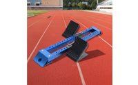 Starting Block with Adjustable Pedals Heavy-Duty Adjustable Starting Block Competition-Ready for Sprinters, School Teams