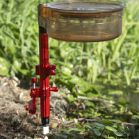 Aluminum Alloy Tray Stand Multi-Function Ground Rod Holder Adjustable Angle Fishing Pole Rest Easy to Carry for Anglers, Riverbank, Lake Shore