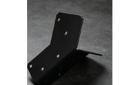 2 Pieces Angled Brackets Rust-Resistant Angle Support Bracket Coated Post and Beam Connectors for Construction