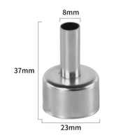 High Temperature Resistant Hot Nozzle Universal Fit Hot Air Station Nozzle Attachments Easy to Replace for Electronics Repair