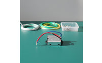 Metal Top Panel Switch Module Plastic Base Wiring Switch Module Mounting Ears Electrical Component Screw Holes