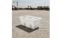 Interlocking Concrete Block Mold with Cores Non-Stick Masonry Block Mold Rectangular Concrete Form Reusable for Builders