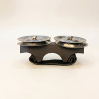 Finger Cymbals Compact Finger Jingle Shaker Accessory with Elastic Strap Ergonomic Hand Shaker with Elastic Strap Portable