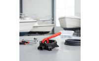 Easy to Operate Manual Diaphragm Pump No Power Needed Hand Bilge Pump Corrosion-Resistant Compact Design for Boat