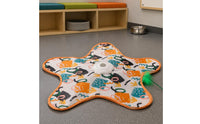 Interactive Hide and Seek Feline Toy Mental Stimulation Feline Toy Soft Foldable Design for Cats