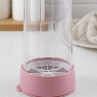 Handheld Flour Sifter Single-Hand Function Semi-Automatic Sifter Container Baking Tool With Lid