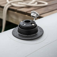 Paddleboard Attachment Base Layered Inflatable Boat Mount Smooth Molded Marine Accessory