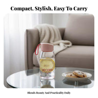 Portable Water Cup Drop-Resistant Portable Bottle Lightweight Reusable Water Bottle for Commuters, Office Workers, Travel, School, Outdoor